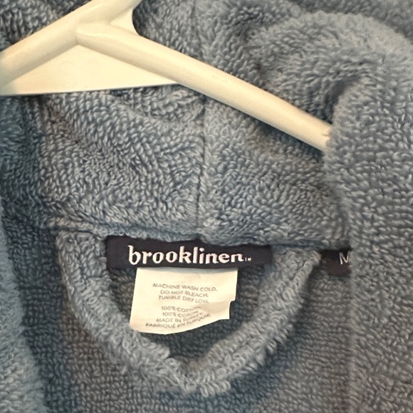 Brooklinen Blue Robe - Picture 2 of 4